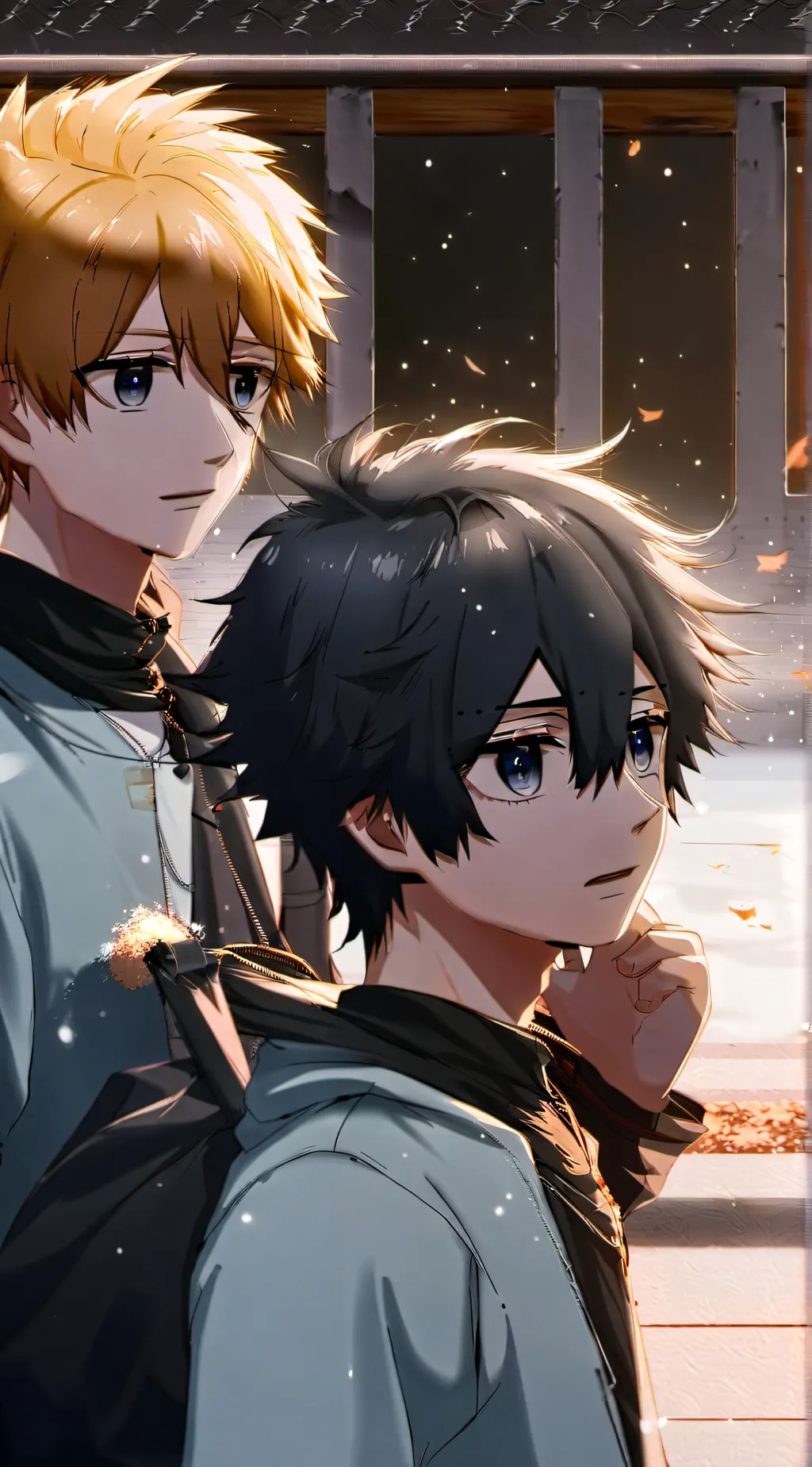 ai character: Eugene (blonde) background