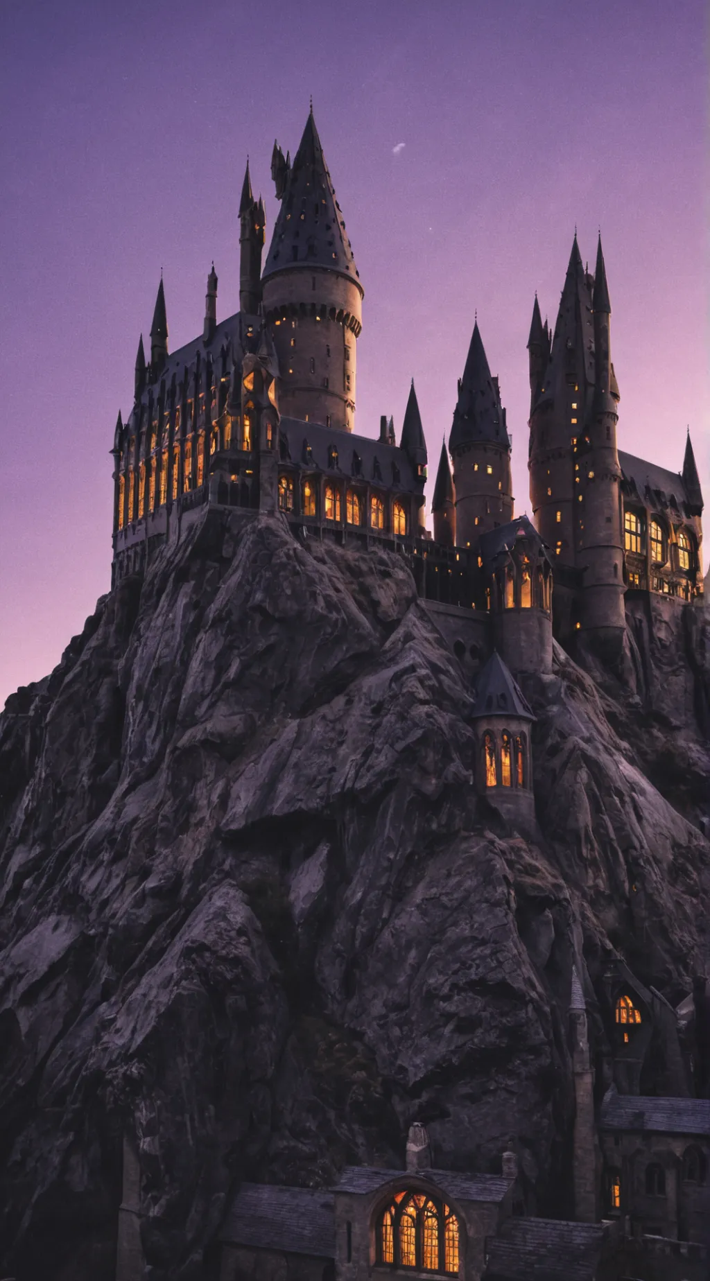 ai character: Hogwarts  background