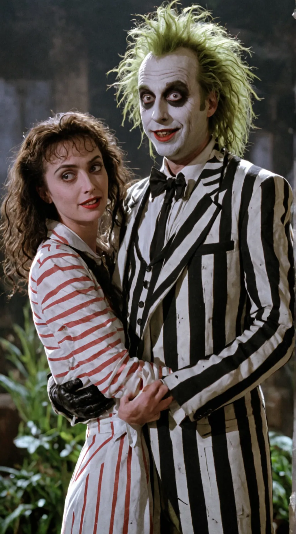 ai character: Beetlejuice 2  background