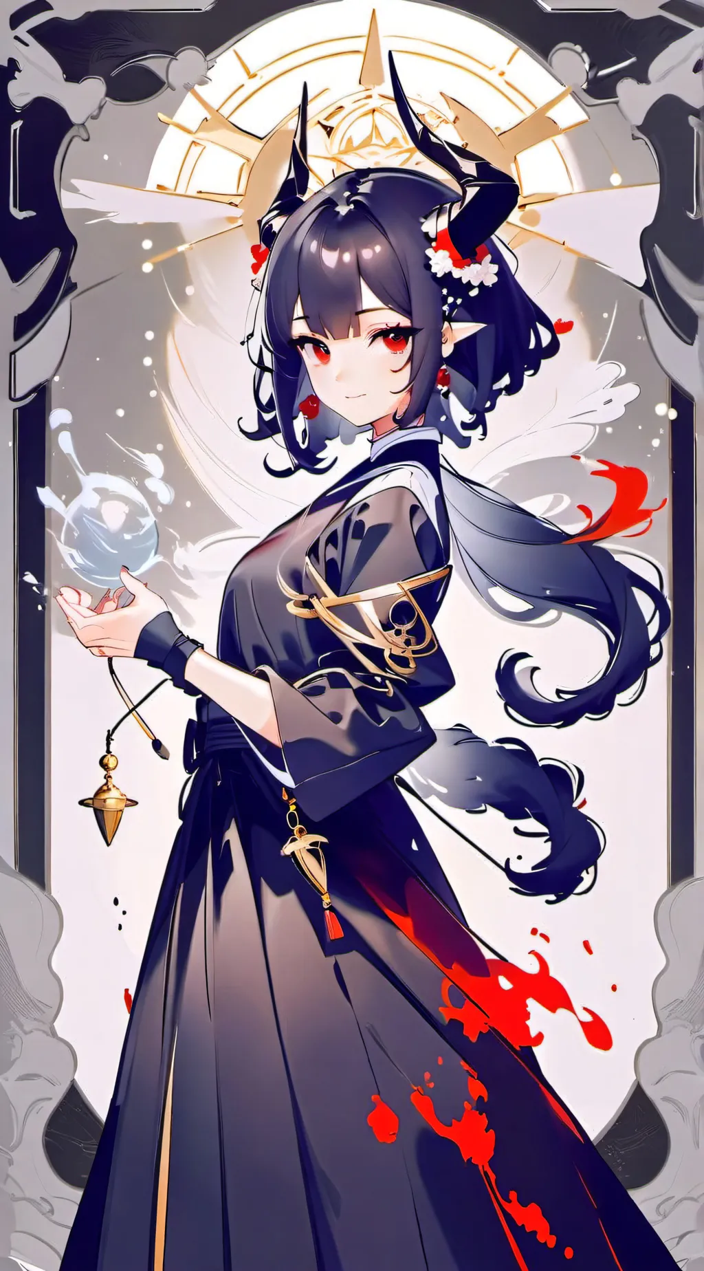 ai character: Ayame background