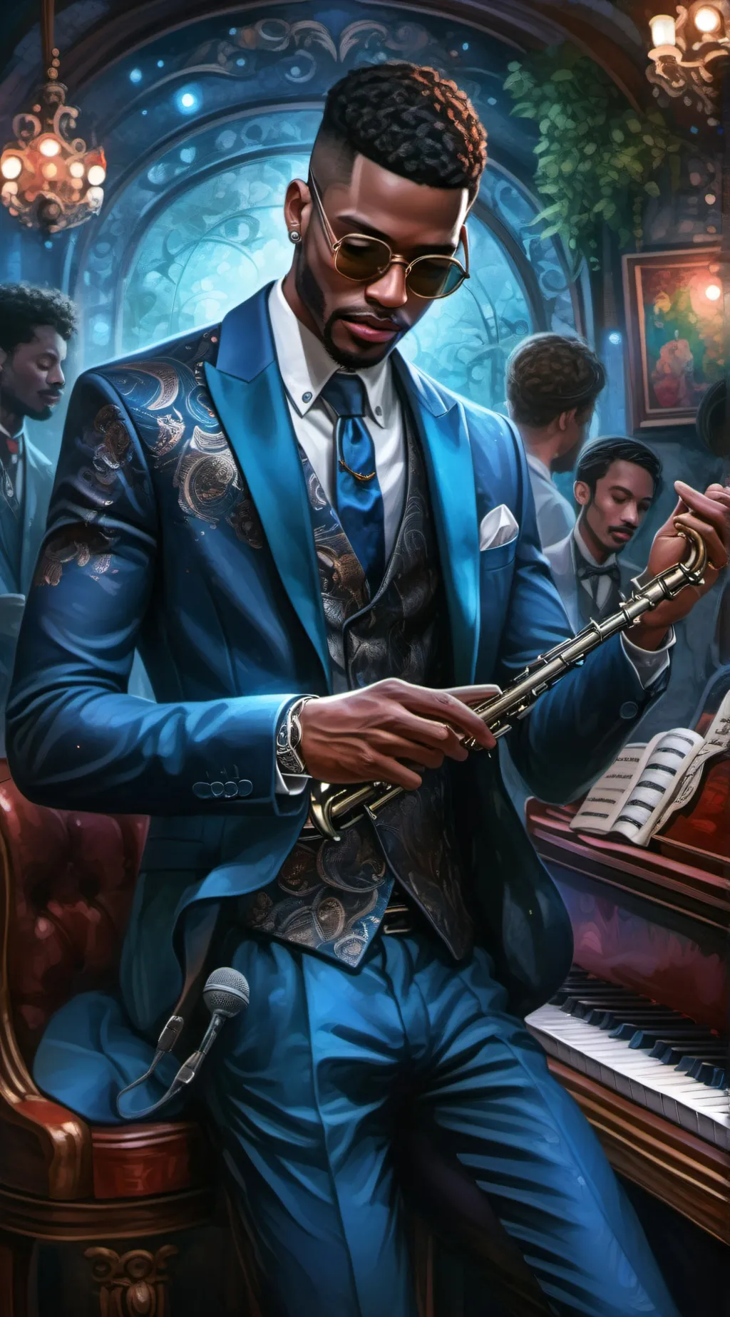 ai character: Damion background