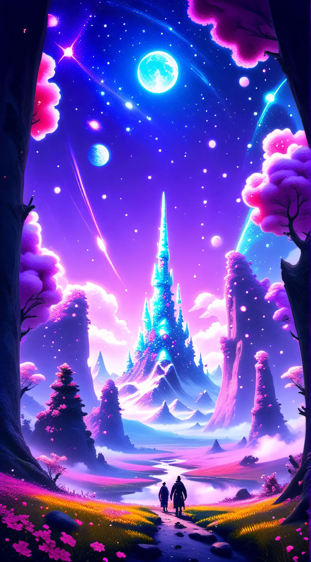 ai character: Candy carrier cha- background