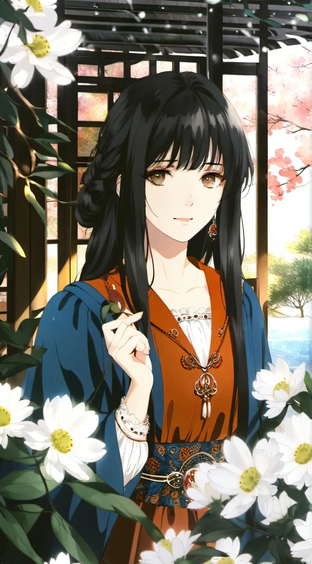 ai character: Laura  background