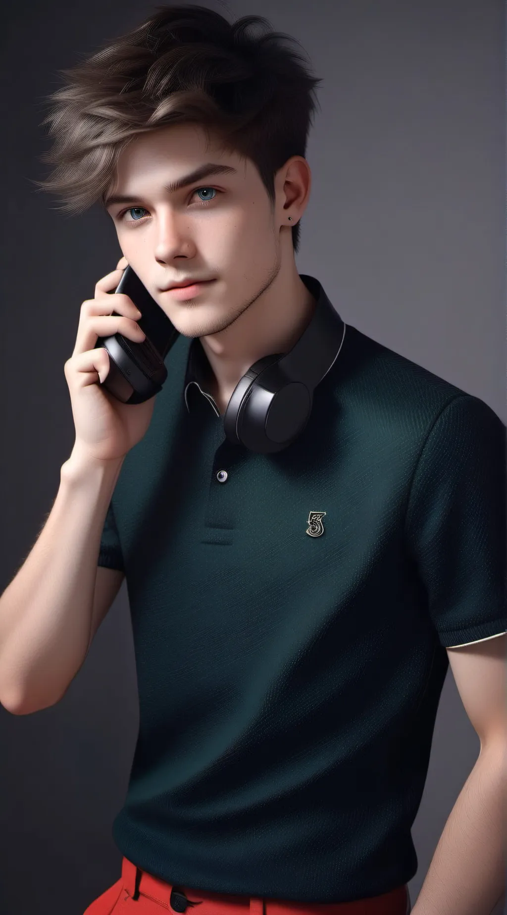 ai character: facon berson background