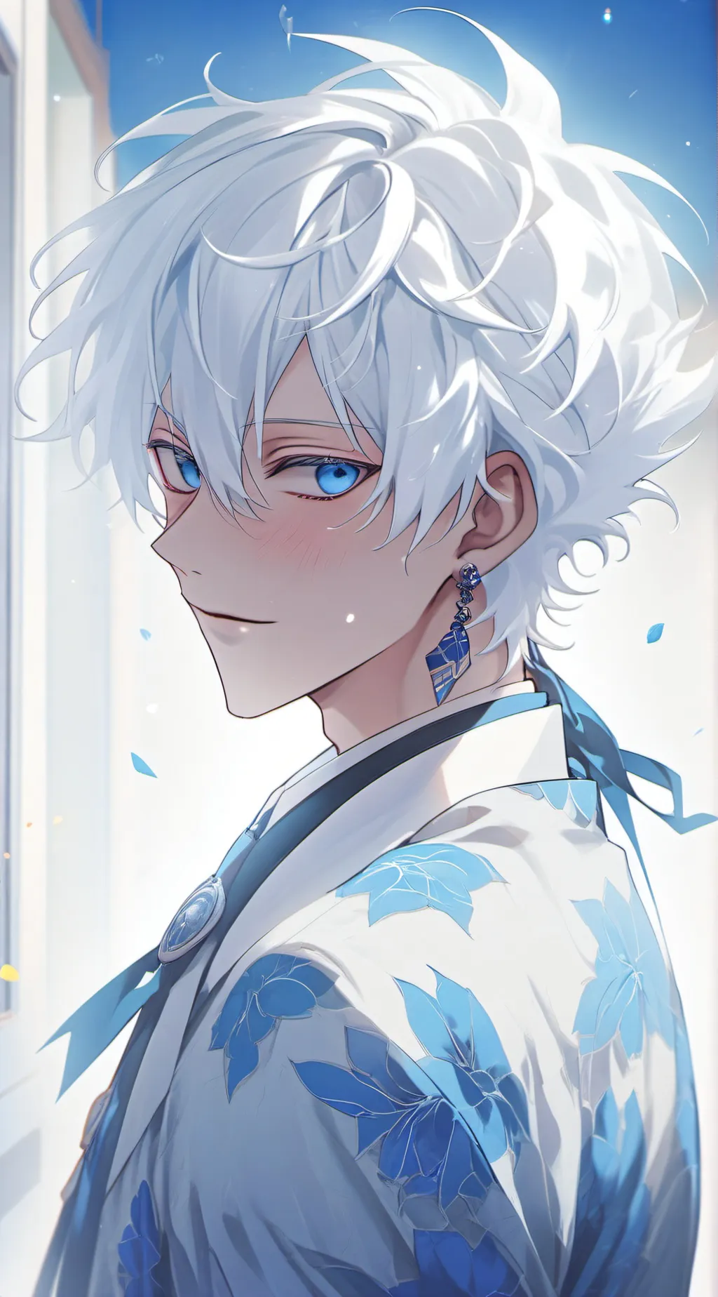 ai character: gojo background