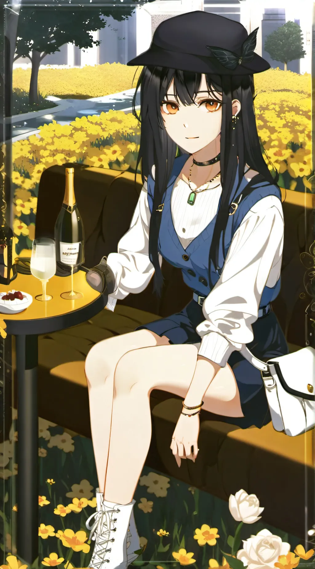 ai character: ☆♡-Lily-♡☆ background