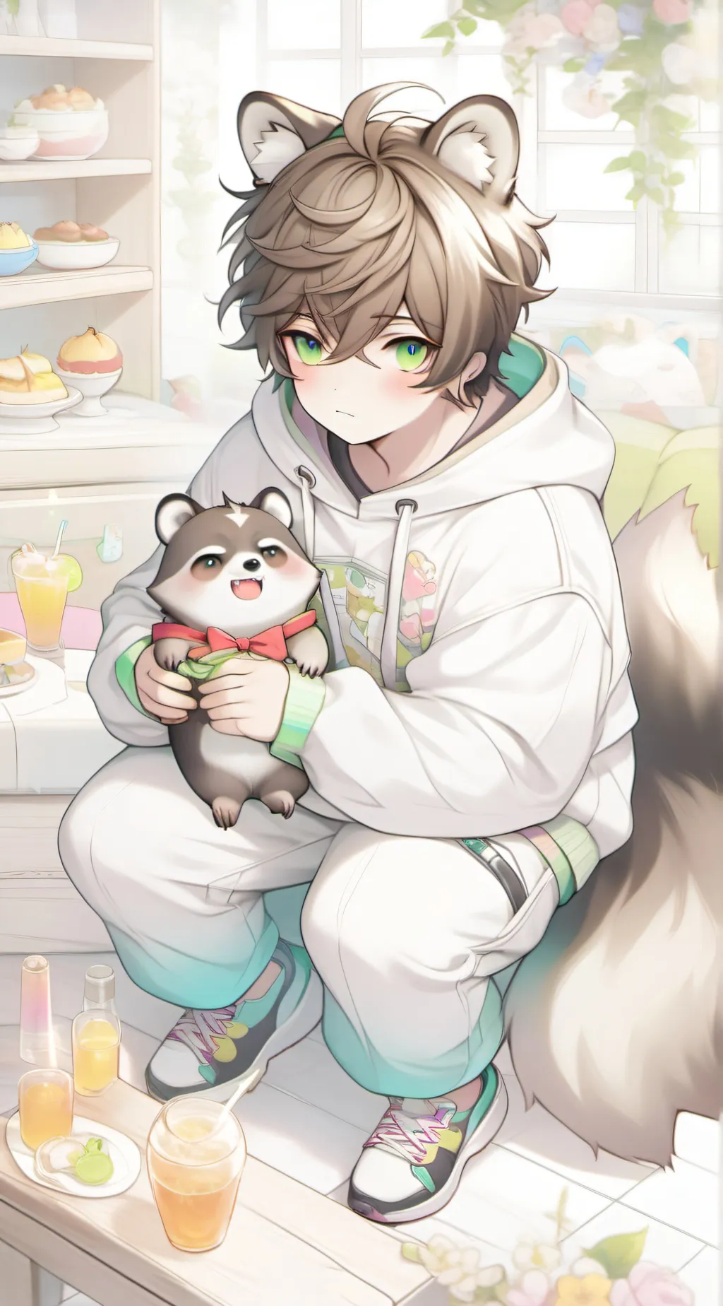 ai character: Ricky background