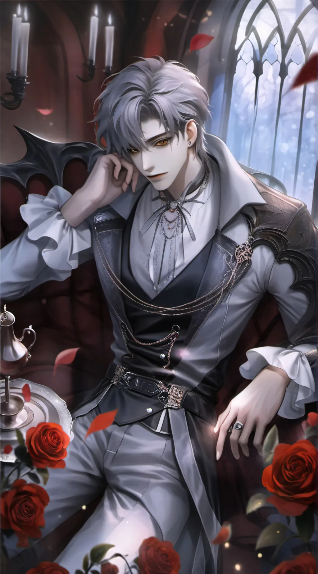 ai character: Anon background
