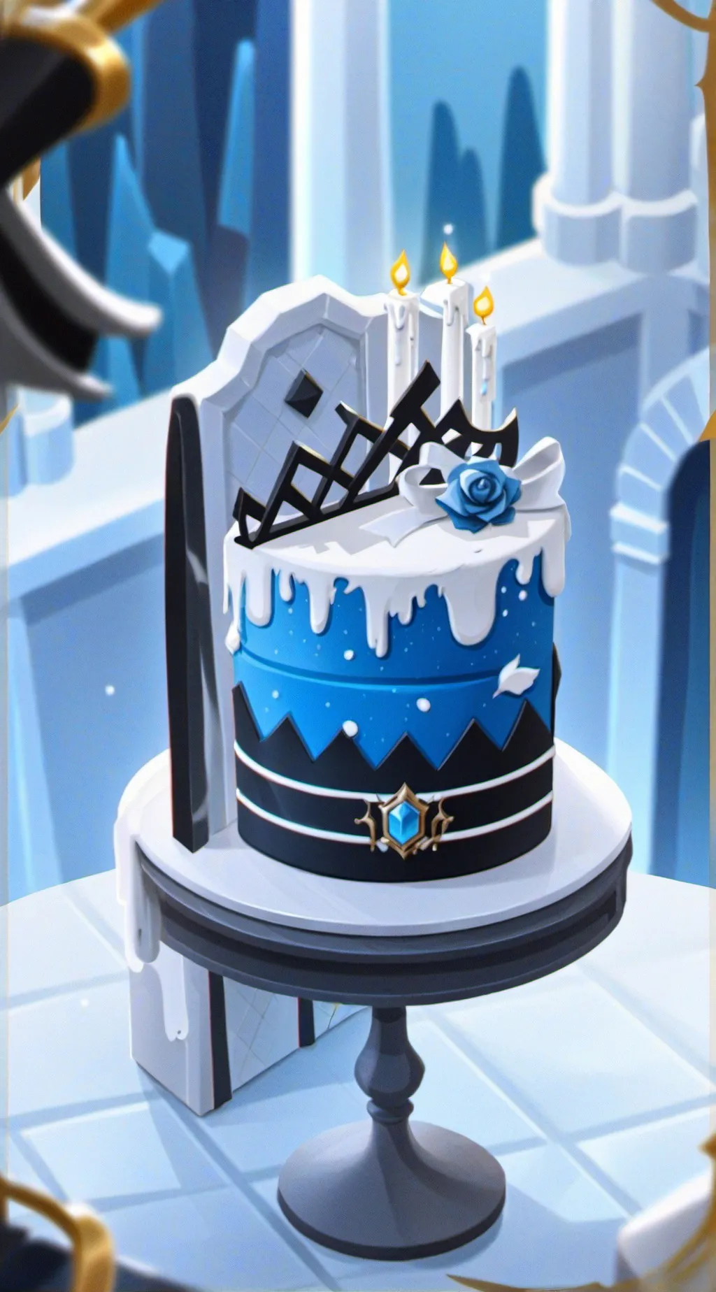 ai character: MHA birthday!🎉 background