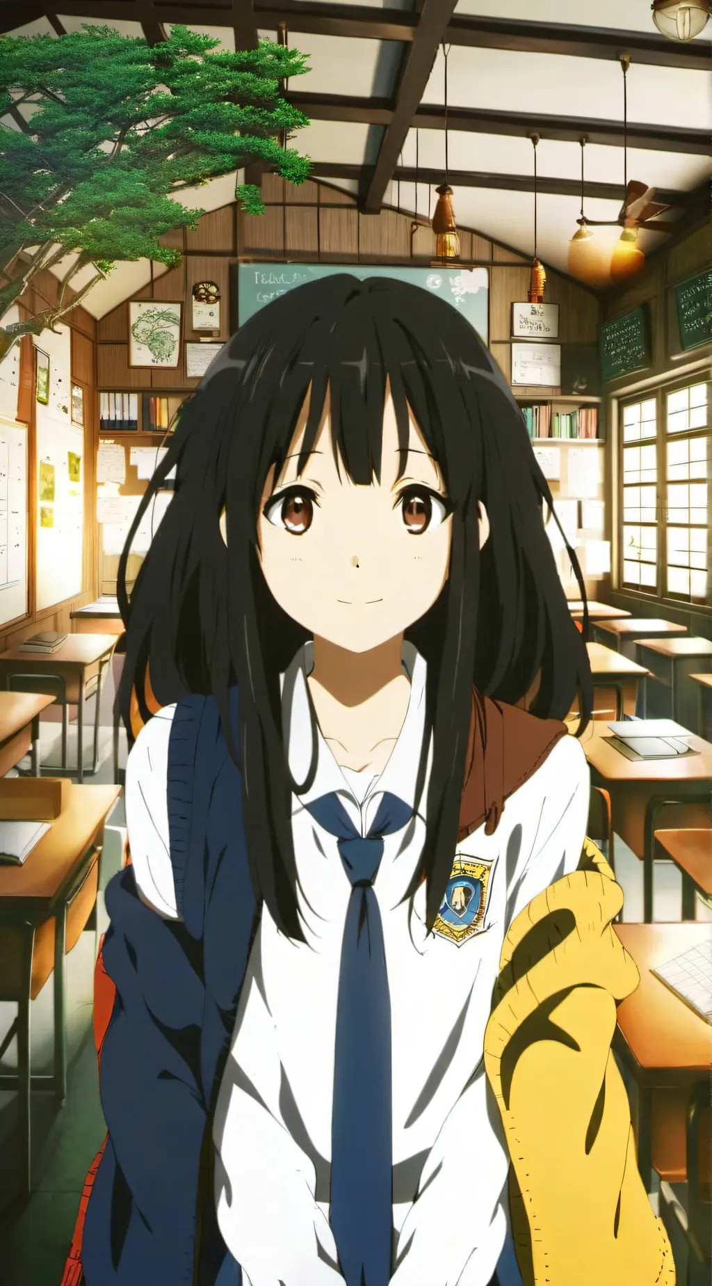 ai character: MY SCHOOL PT 2 background