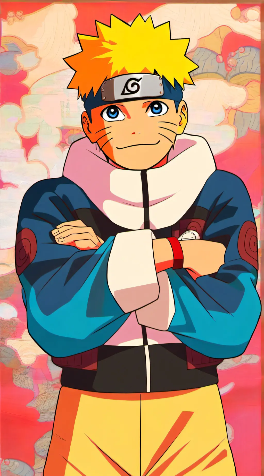 ai character: Naruto  background