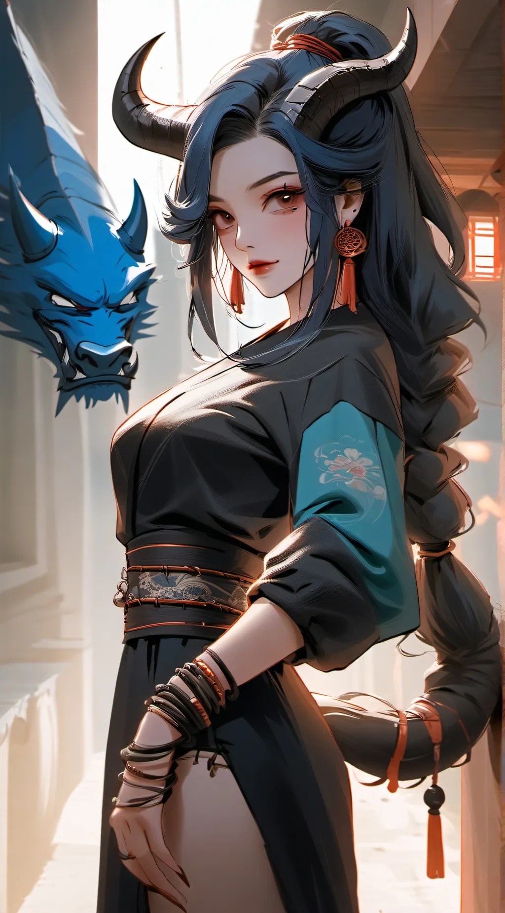 ai character: Ryuna Shimizu background