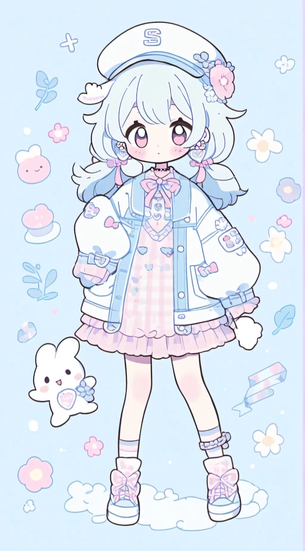 ai character: Sprunki sleepover background