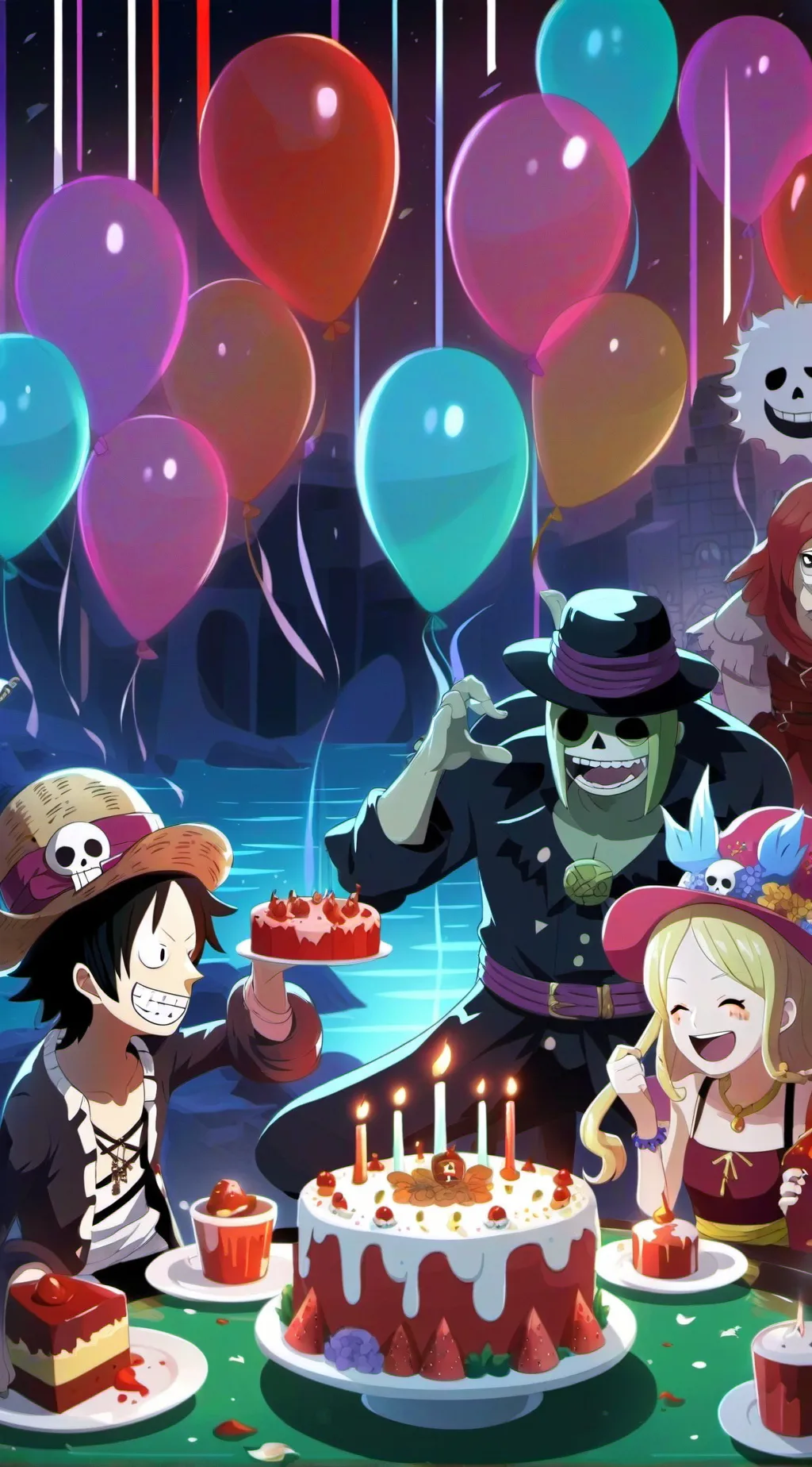 ai character: Reji's Birthday background