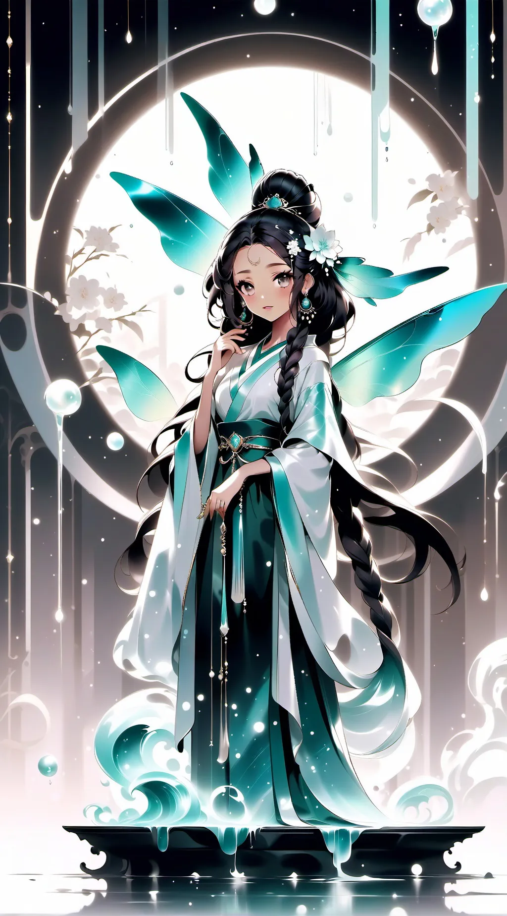 ai character: Maleka Marinetta  background