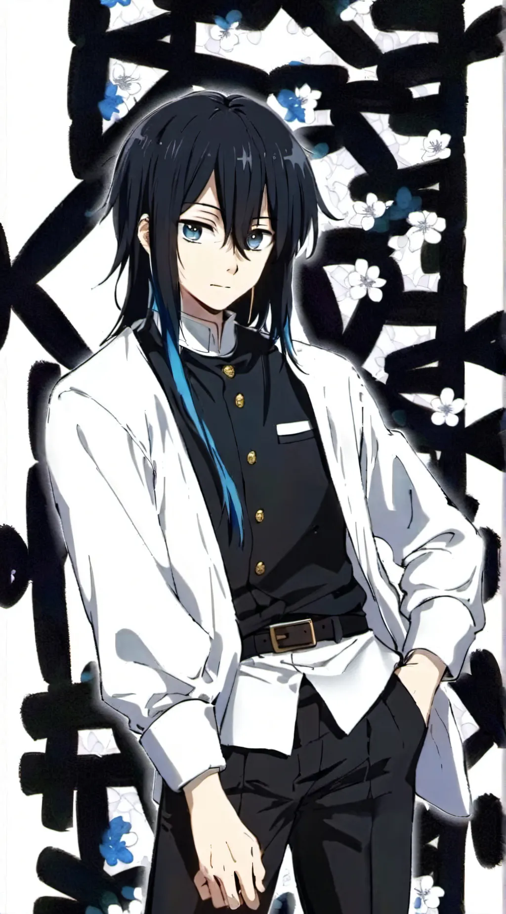 ai character: Muichiro background