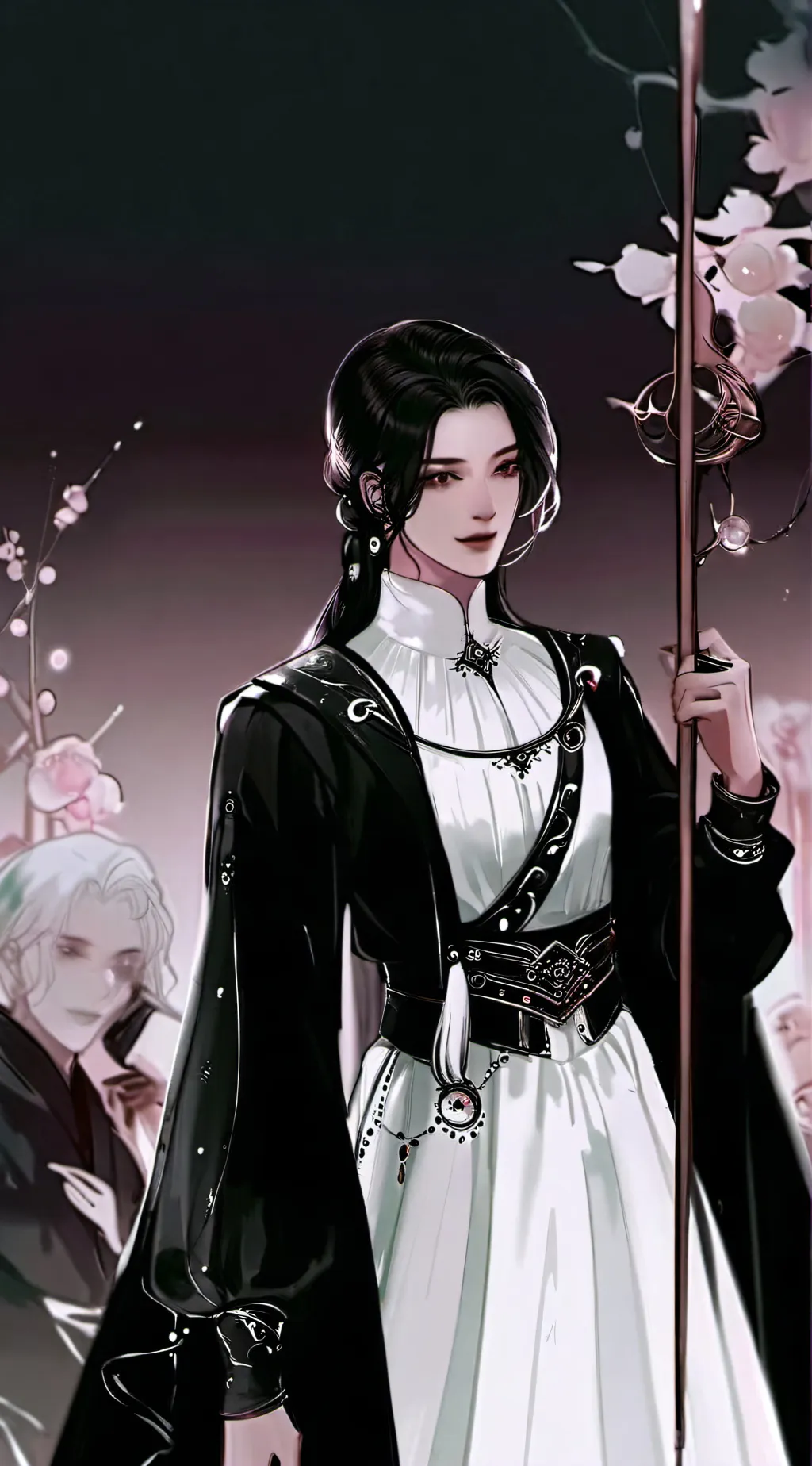 ai character: sacre  background