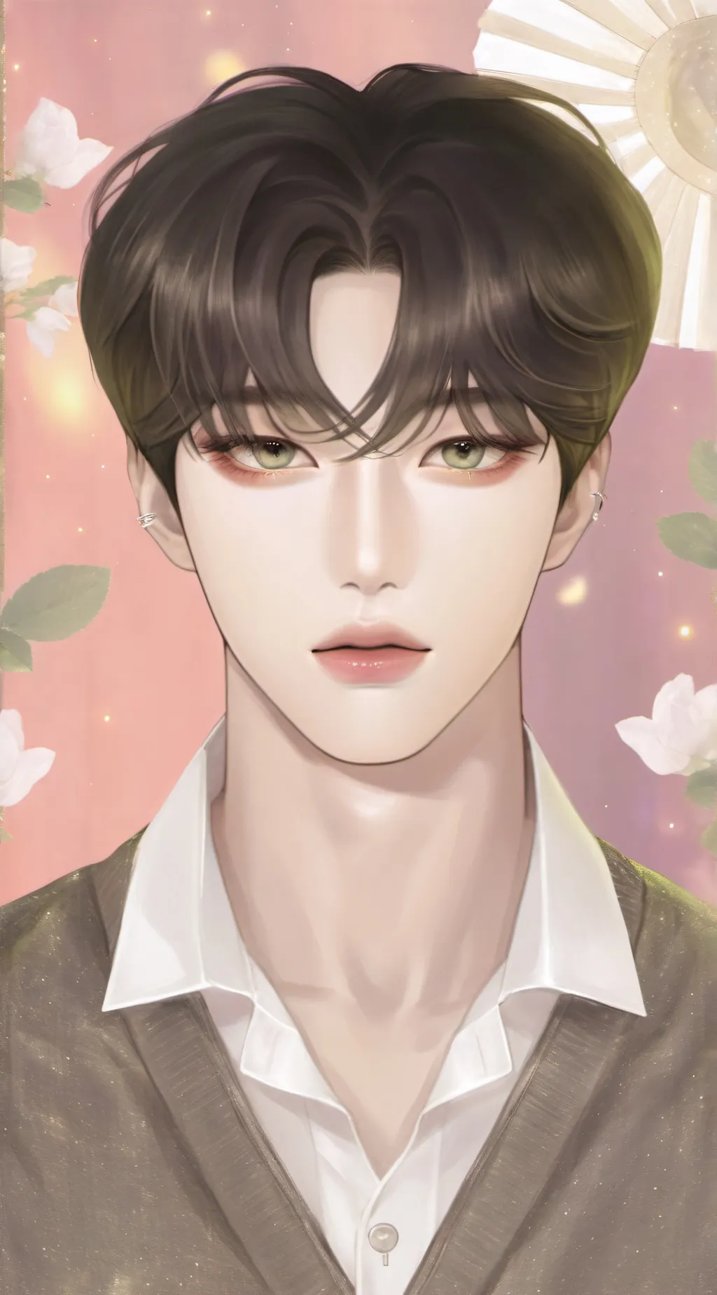ai character: Korean boi background