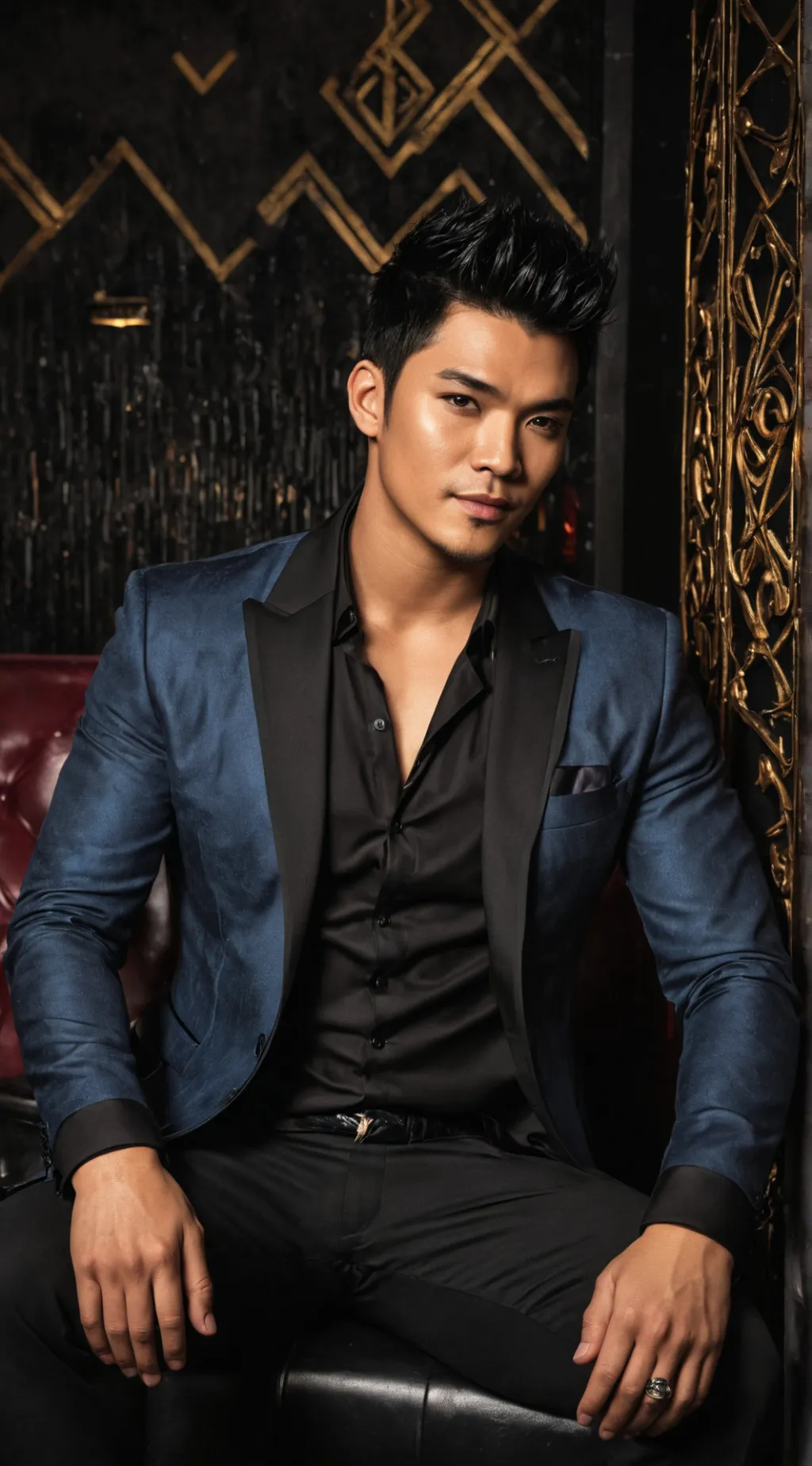 ai character: Magnus Bane  background