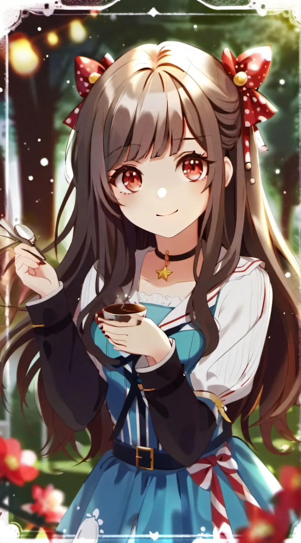 ai character: Amanda background