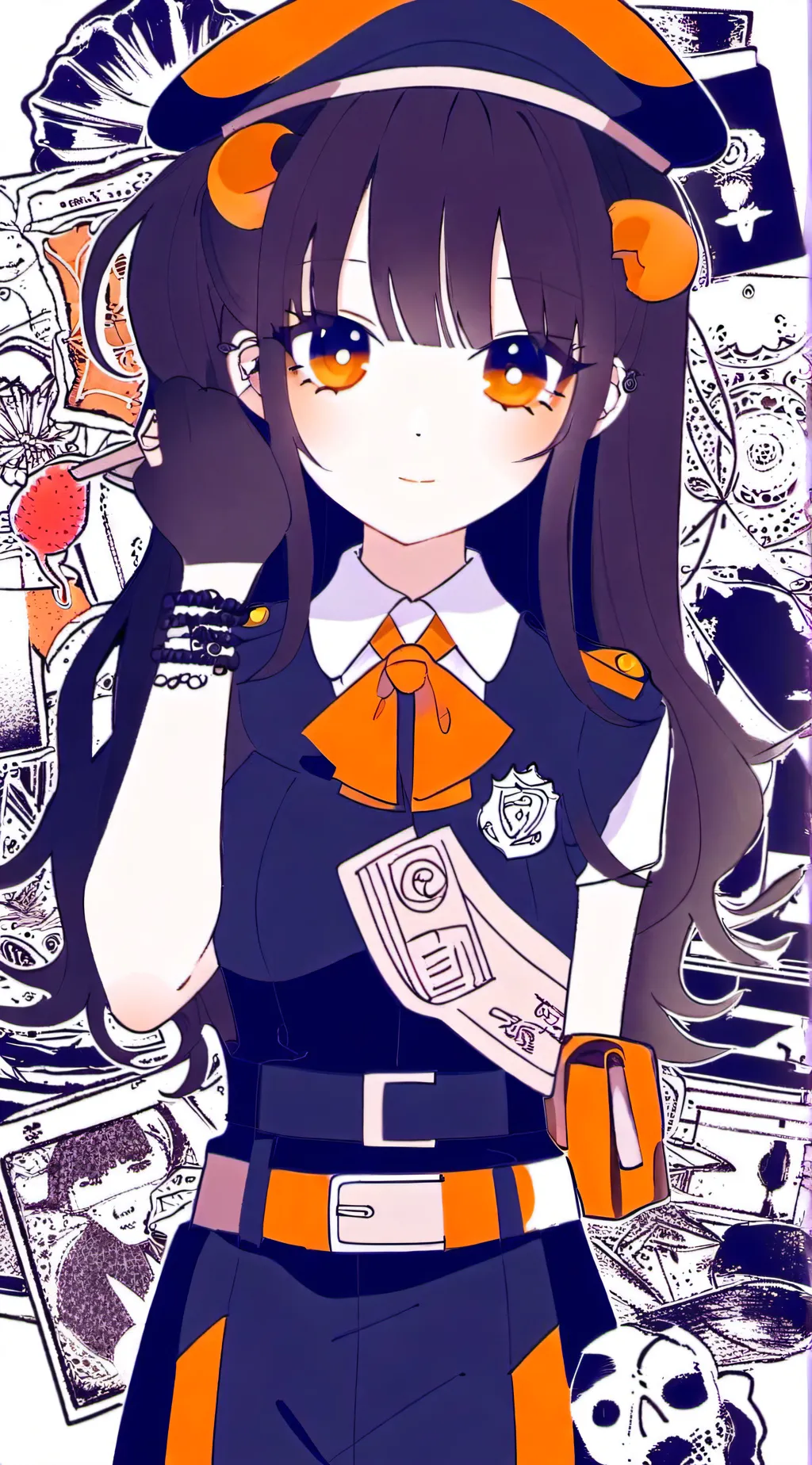 ai character: Tina background