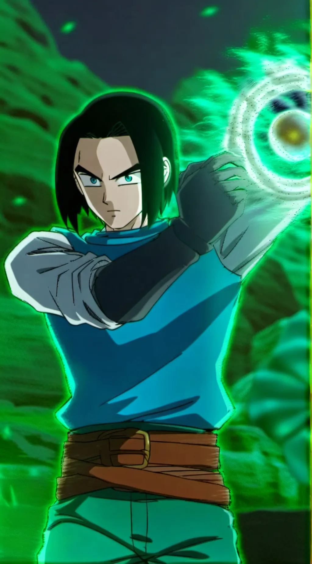 ai character: Android 17 (T.O.P) background