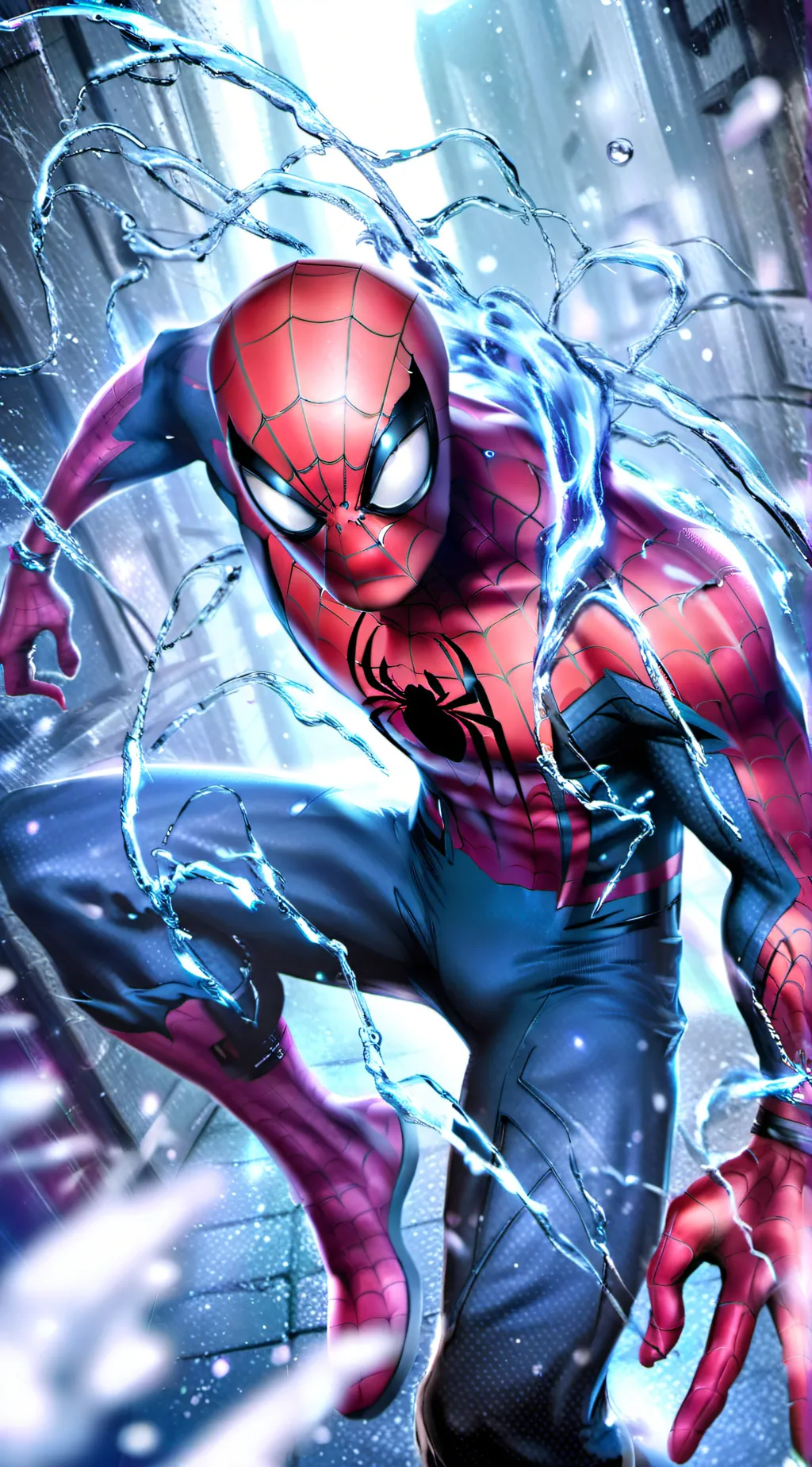 ai character: Spider-Man(main123 background