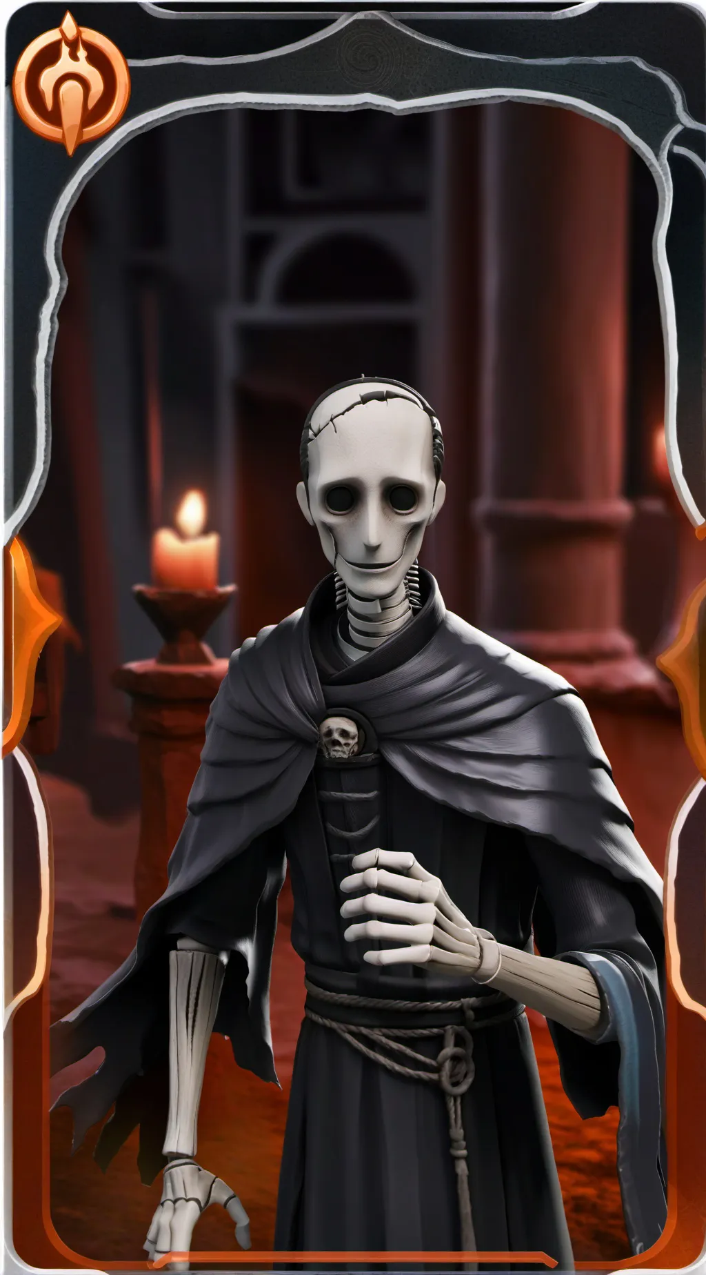 ai character: W.D. Gaster  background