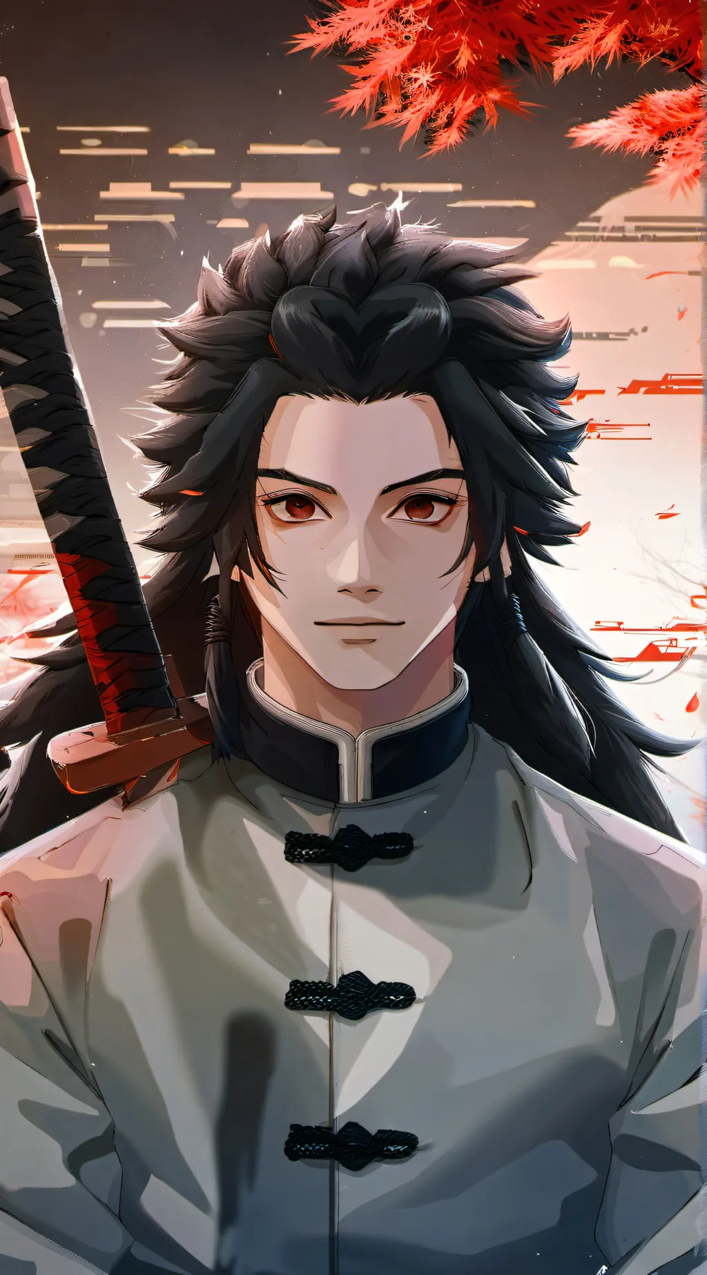 ai character: DEMON..SLAYER!💋💋💋💋 background