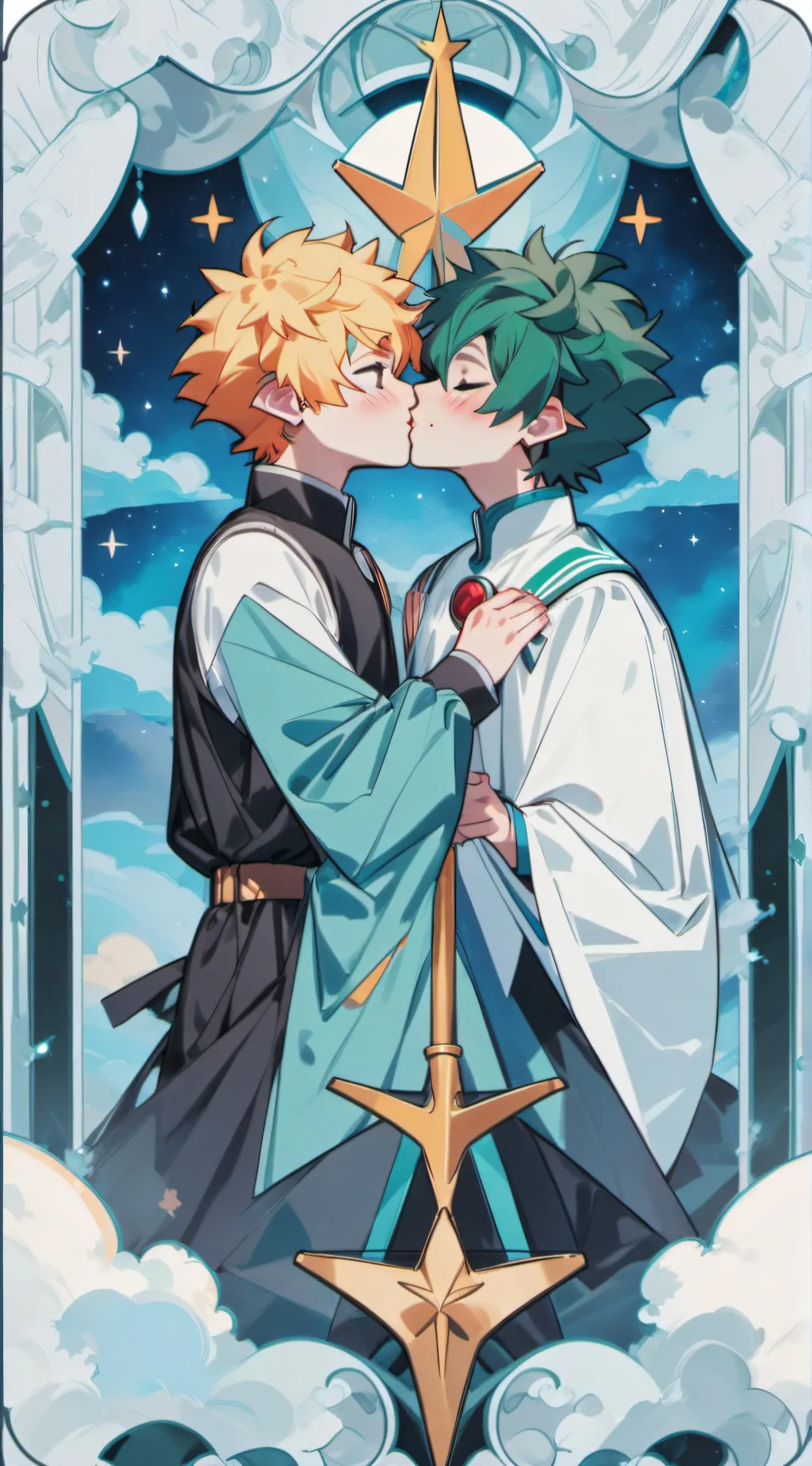 ai character: MHA cashes you! background