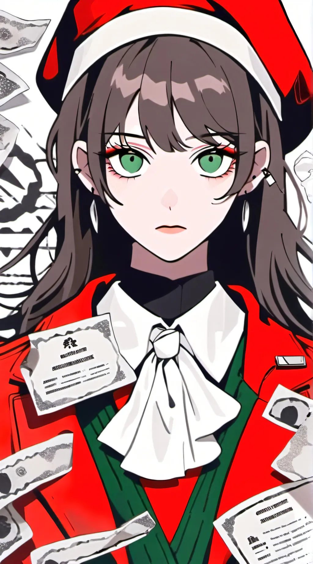 ai character: carmen sandiego  background