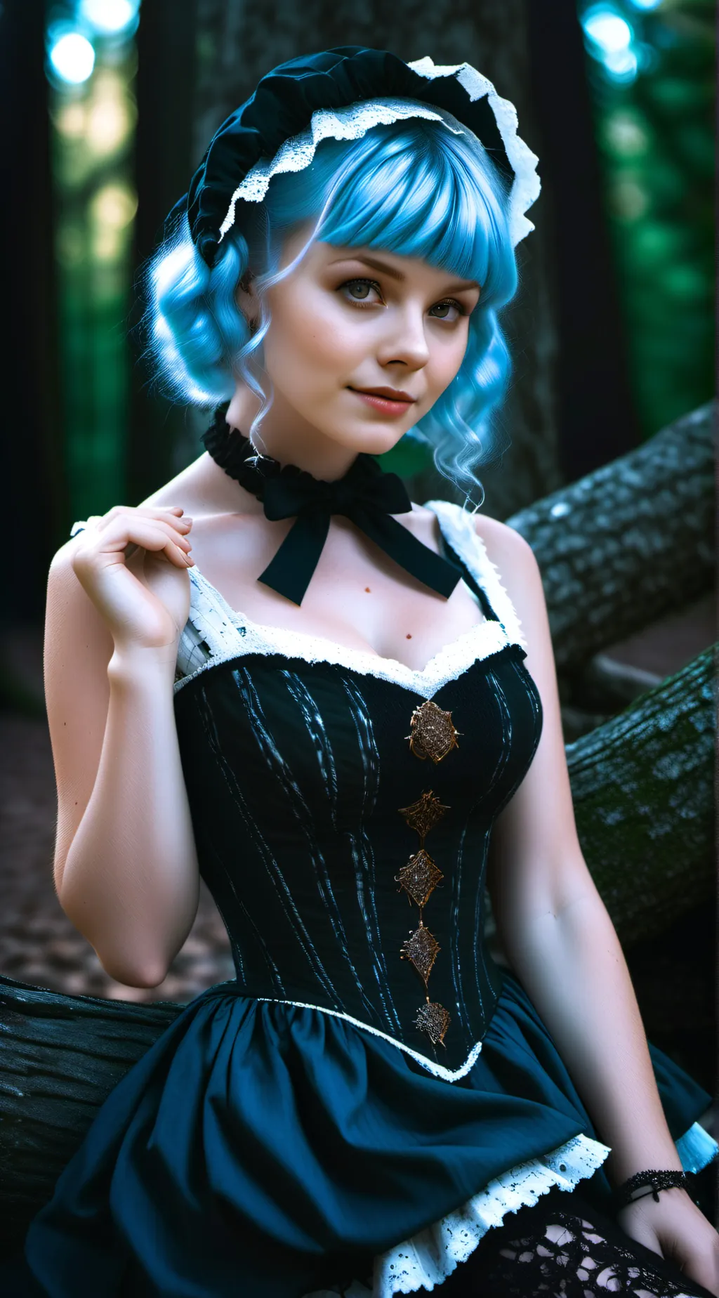 ai character: christin background
