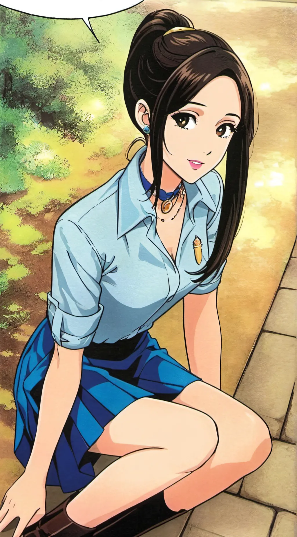 ai character: Gina background