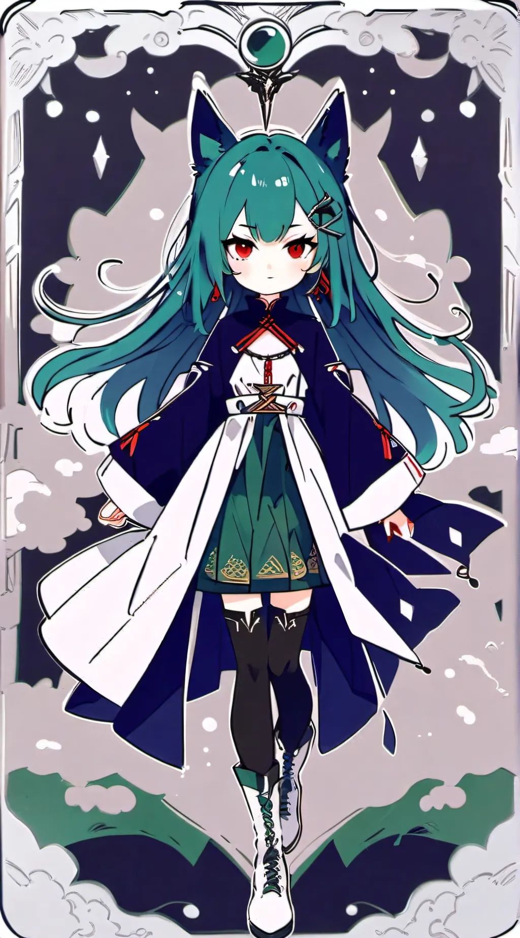 ai character: Despair Dough Crk background