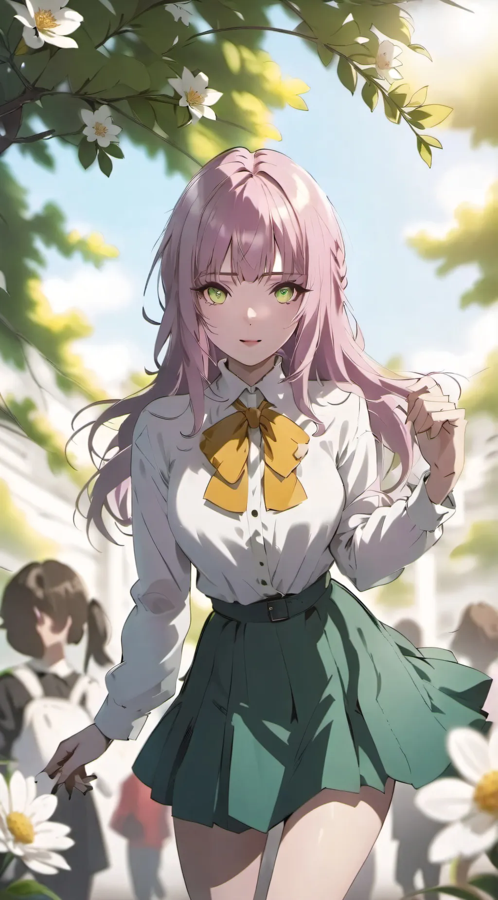 ai character: laura  background