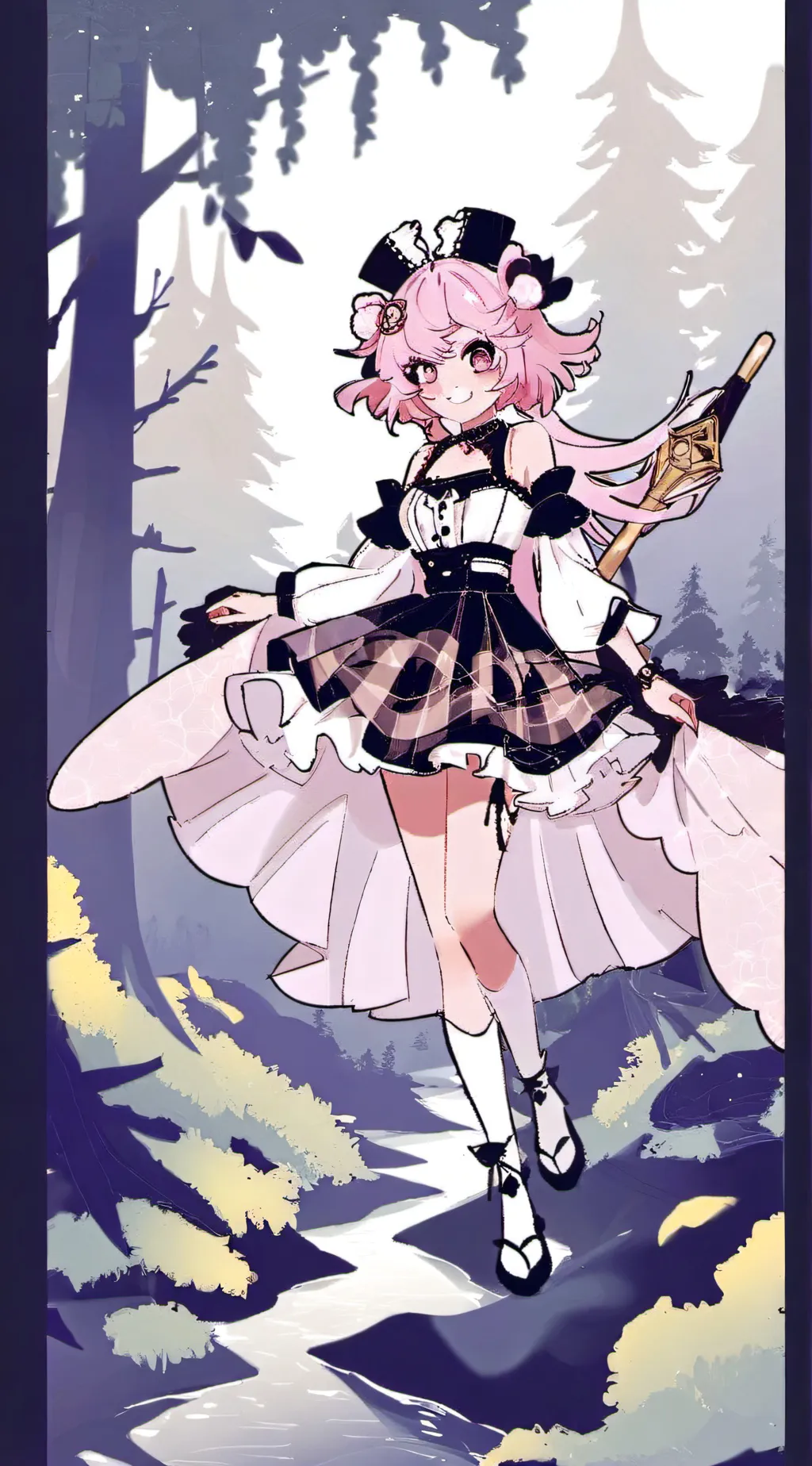 ai character: Mina Asido background