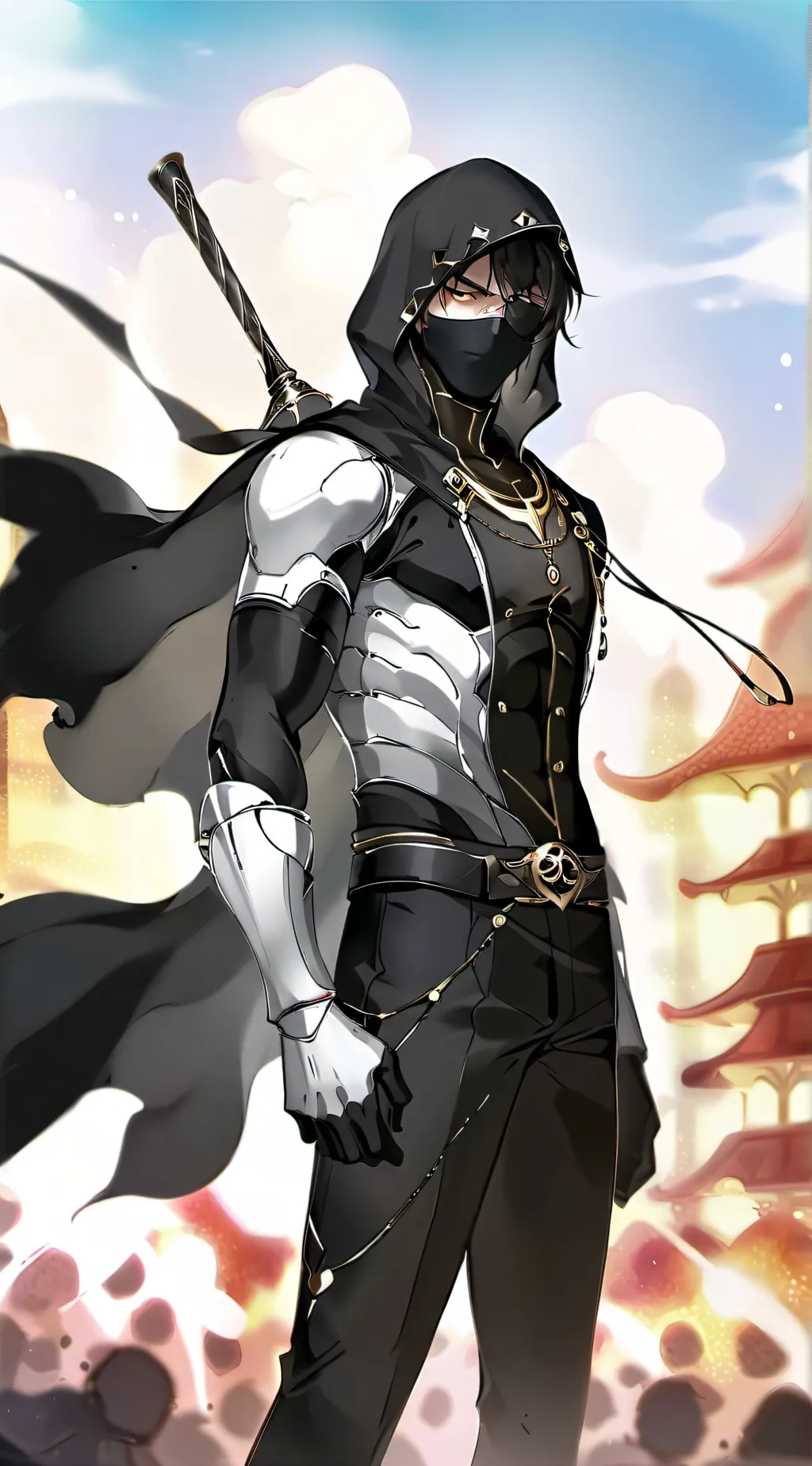ai character: Master Silence  background