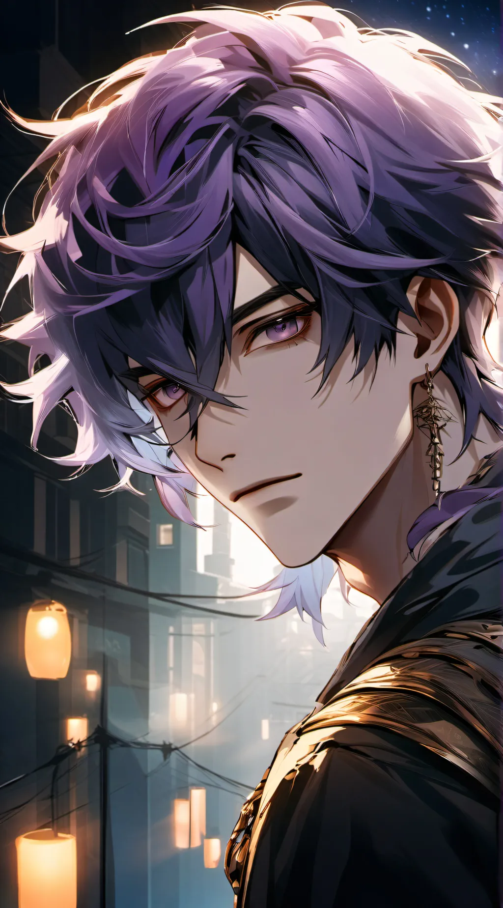 ai character: Elijah Nectaria  background