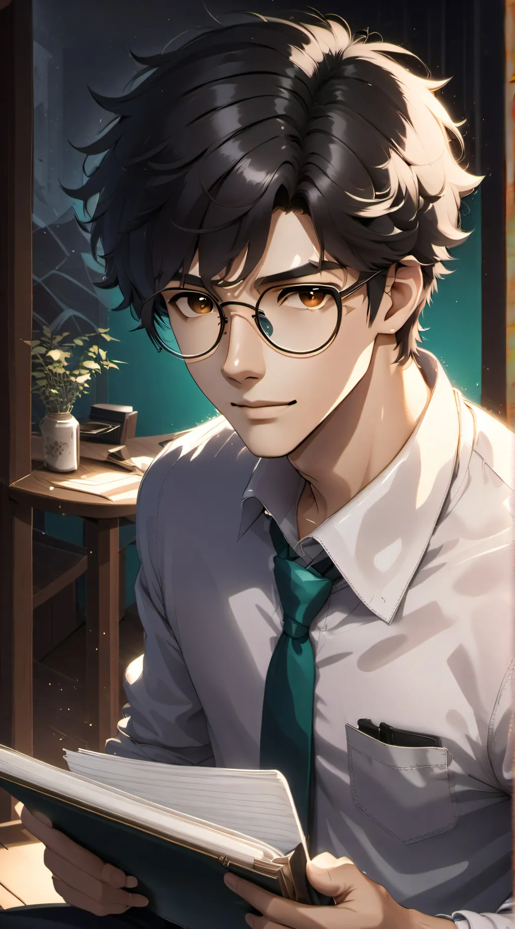 ai character: Qi background