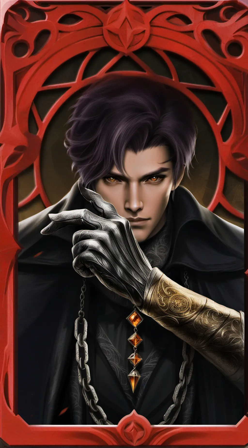 ai character: Nick  background
