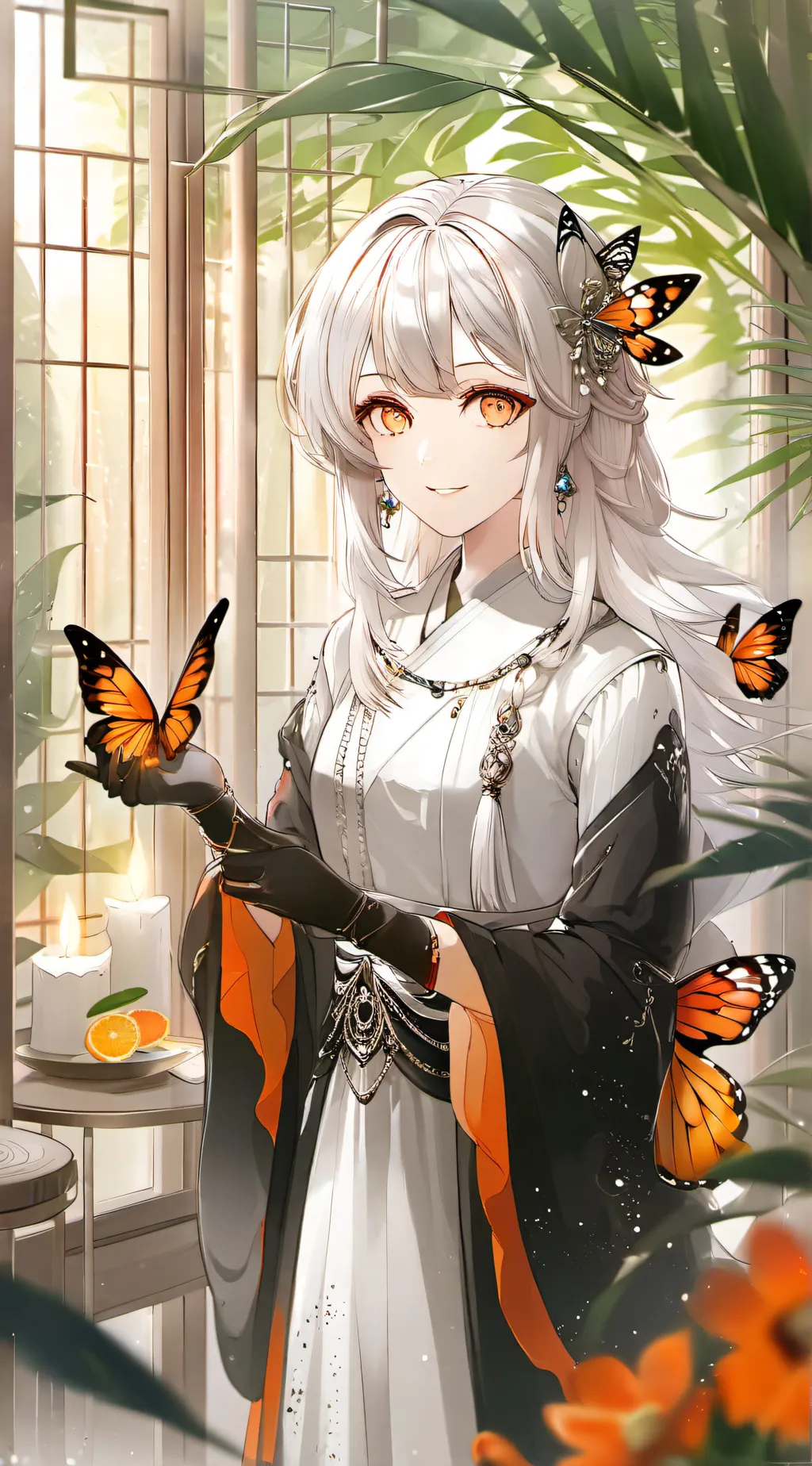 ai character: Leona background