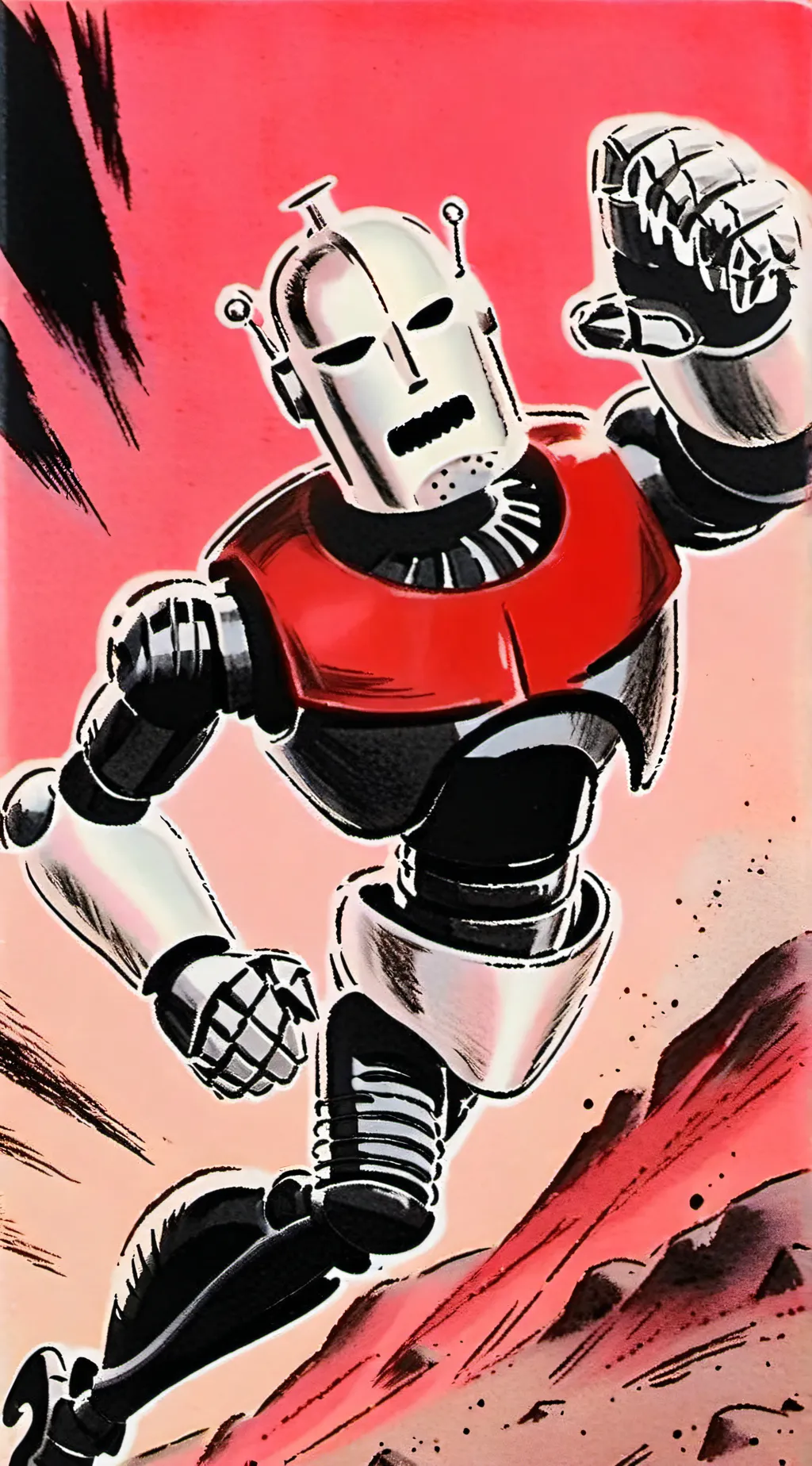 ai character: The mega bot background
