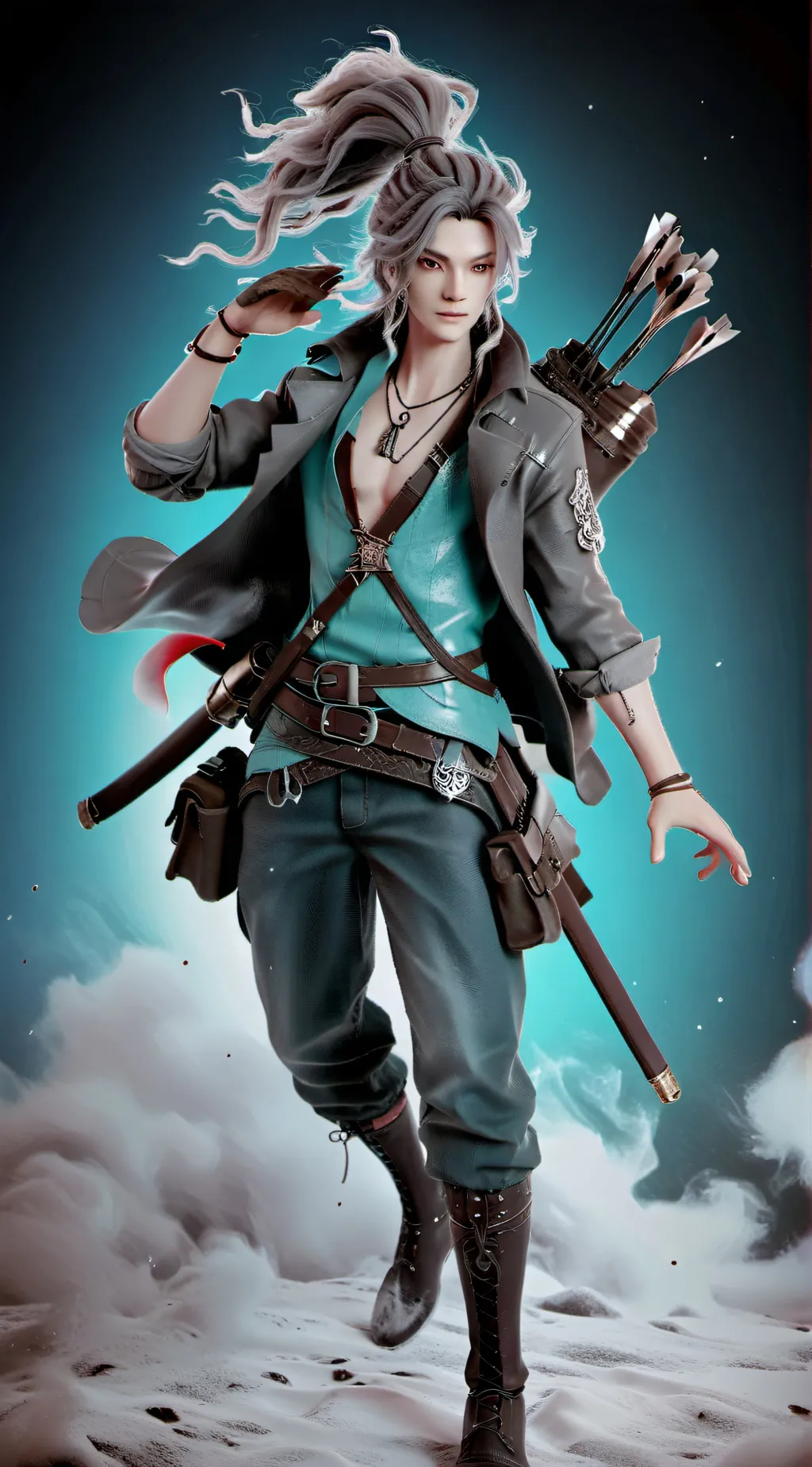 ai character: сорокока background
