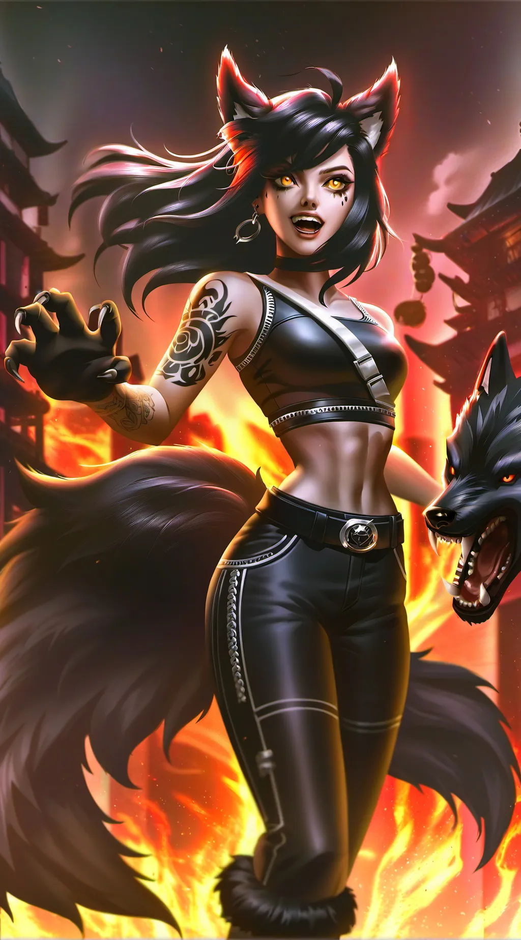 ai character: Daji background