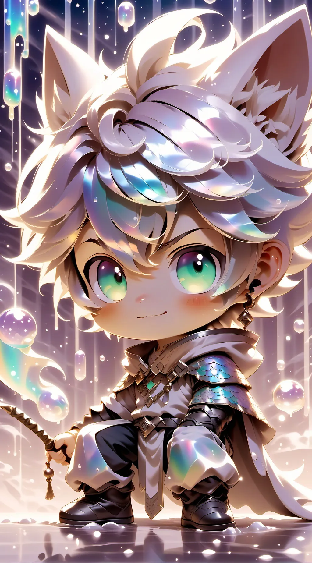 ai character: hh sleepover background