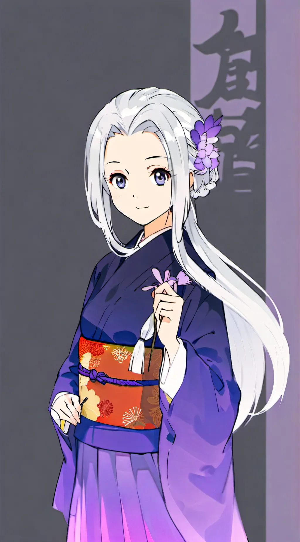ai character: 💜Luna💜 background