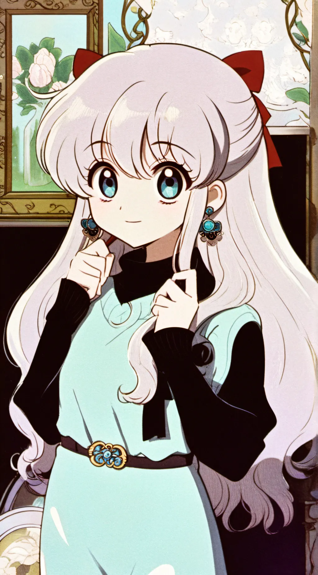 ai character: Lily background
