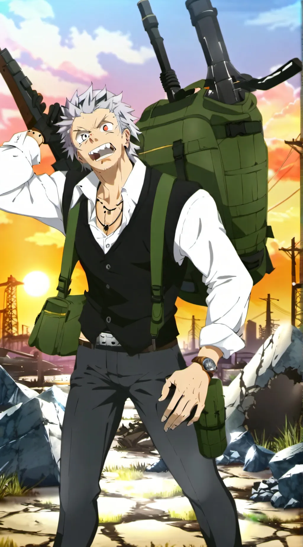 ai character: Tetsutetsu background