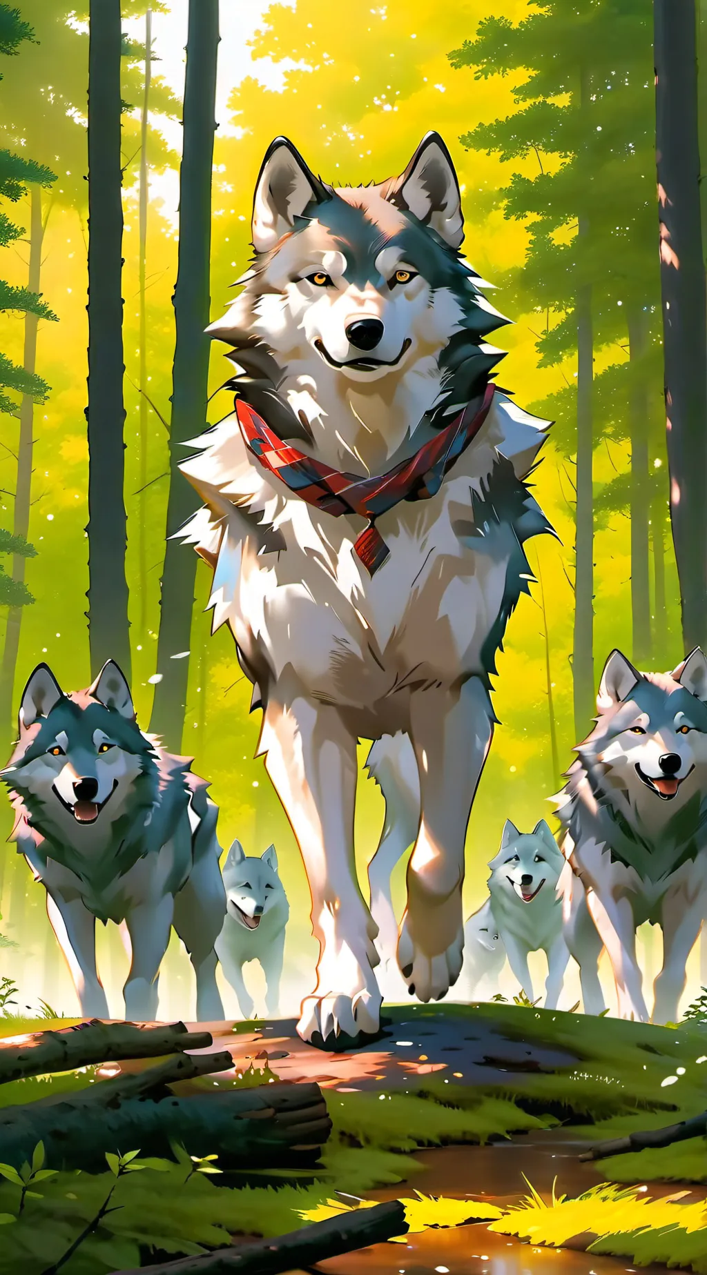 ai character: mike(wolf) background