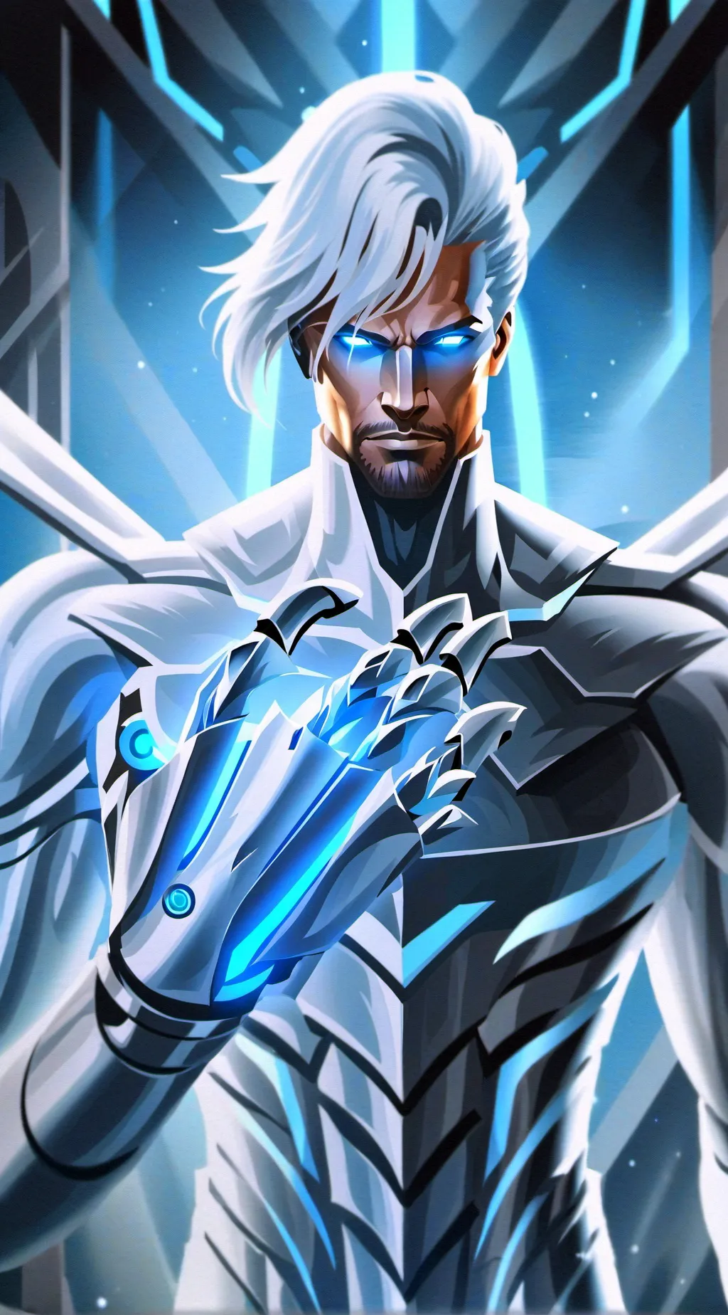 ai character: Borax background